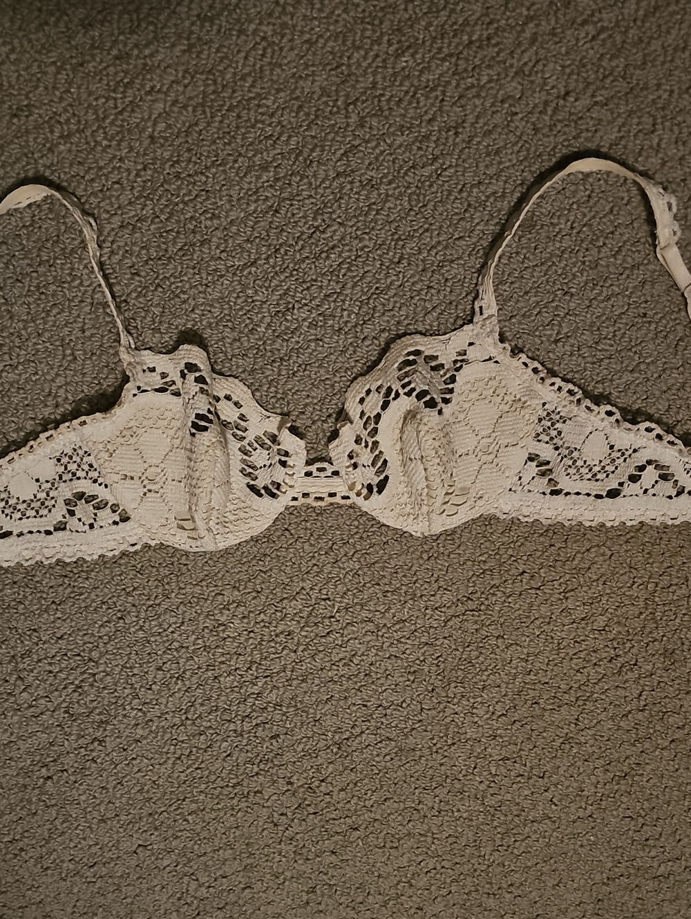Cacique Ivory Lace Underwire Bra